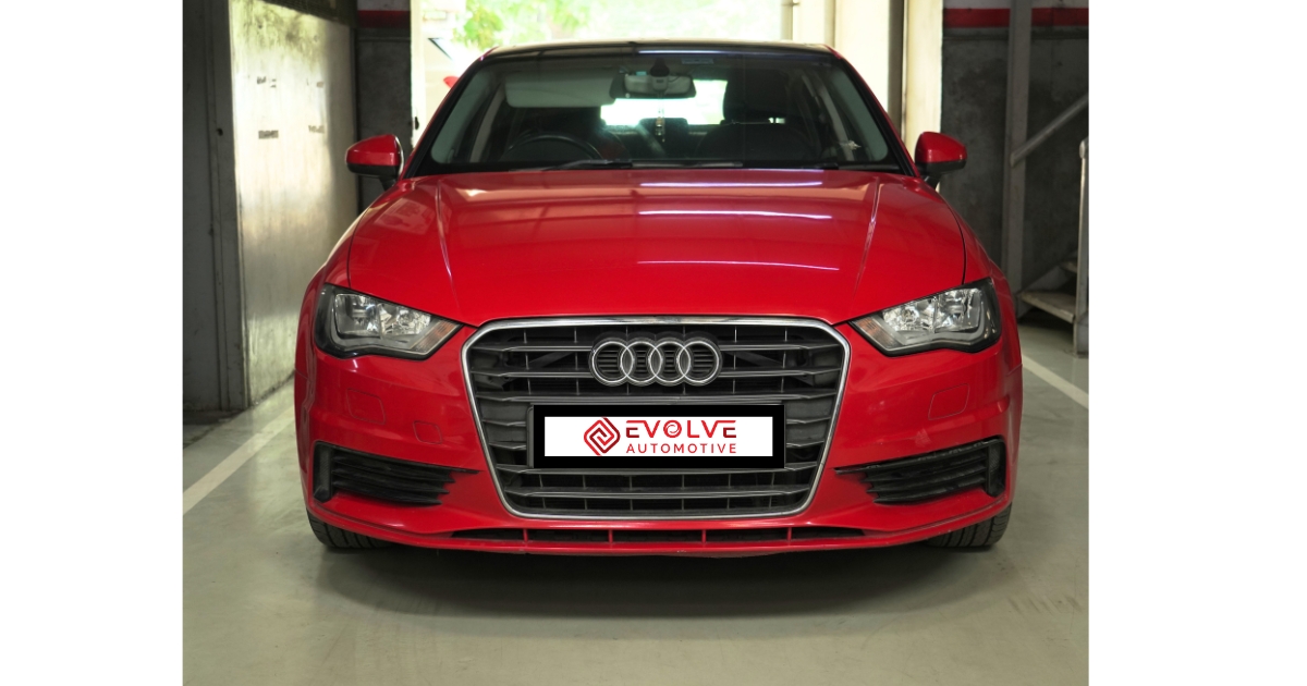 Audi PMS in Chennai performed by expert technicians at Evolve Automotive