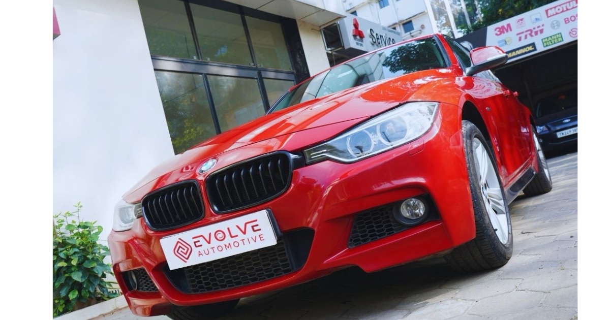 BMW 320d F30 M Sport door handle replacement at Evolve Automotive Guindy Chennai