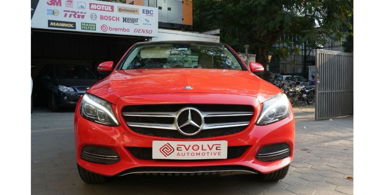 Mercedes-Benz C200 engine mount replacement and ATF service at Evolve Automotive Guindy Chennai