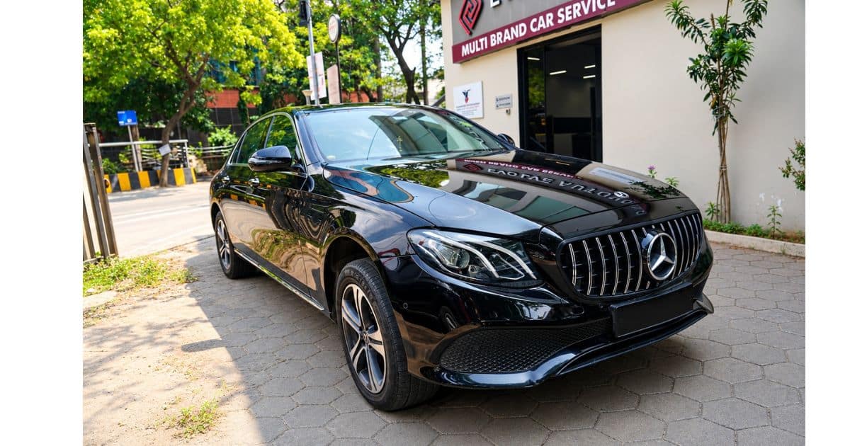 Mercedes-Benz check engine light diagnosis at Evolve Automotive Guindy Chennai